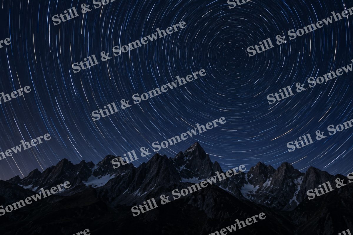 Star Trails, original artwork preview