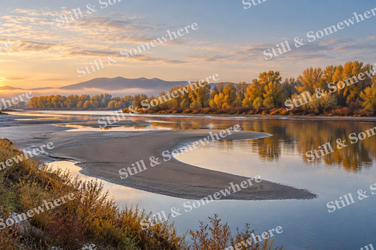 The Long Quiet Sandbar, original artwork preview