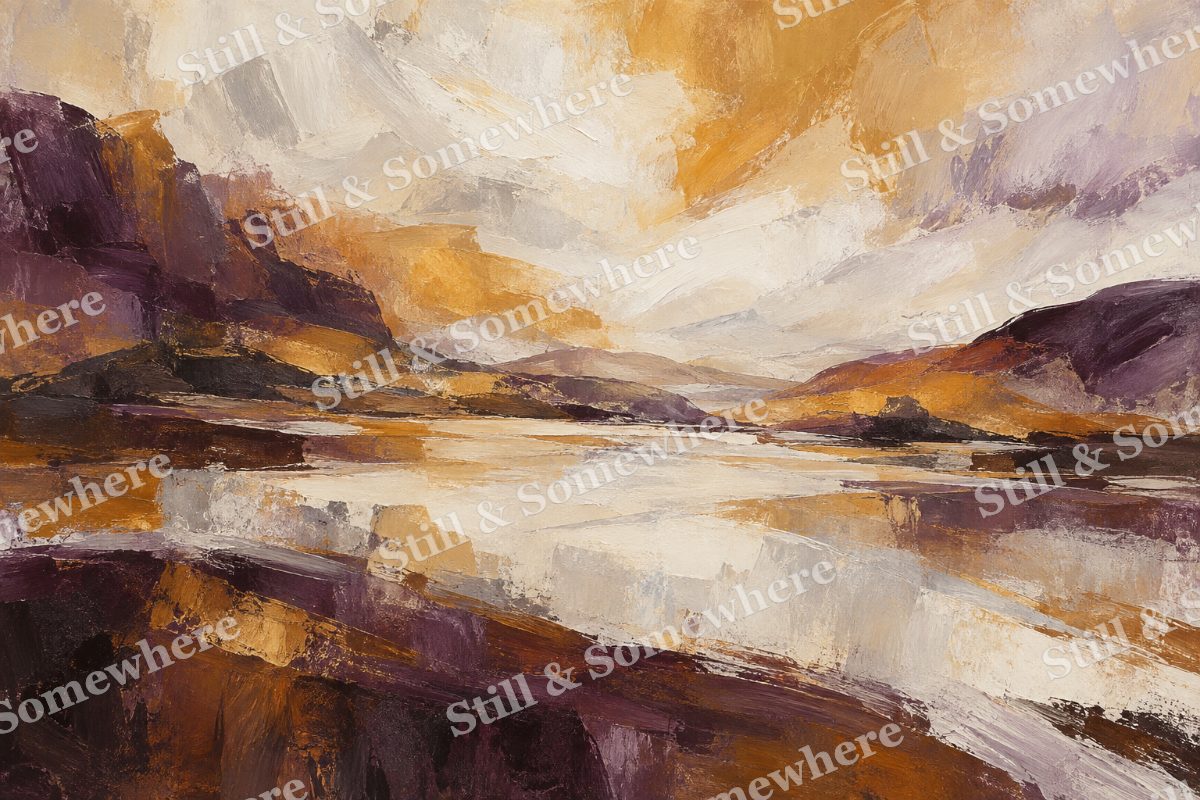 Amber Rhythm, original artwork preview