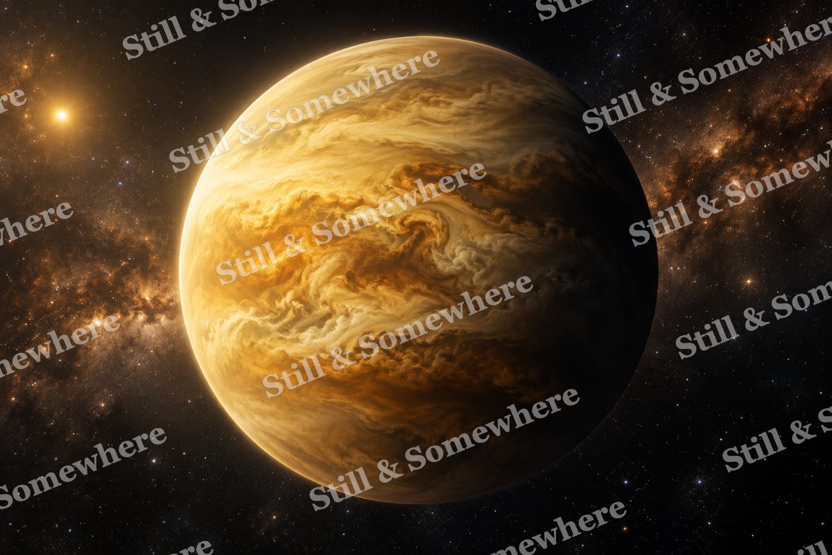 Space 19 Venusian Haze, original artwork preview