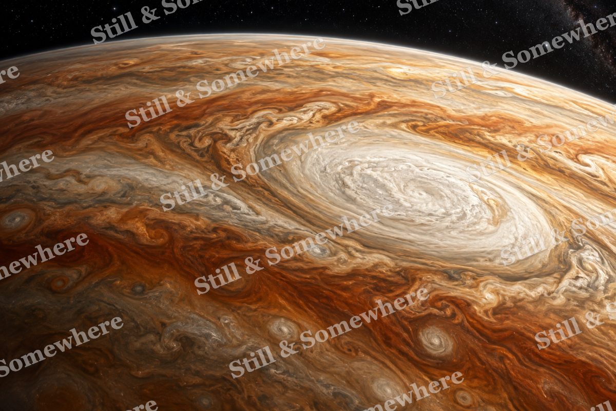 Space 17 Gas Giant Clouds, original artwork preview