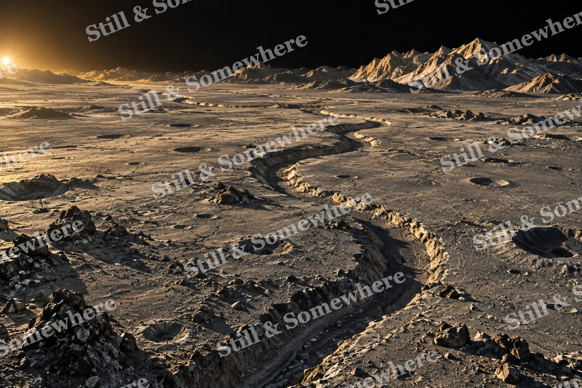 Space 10 Lunar Rille, original artwork preview