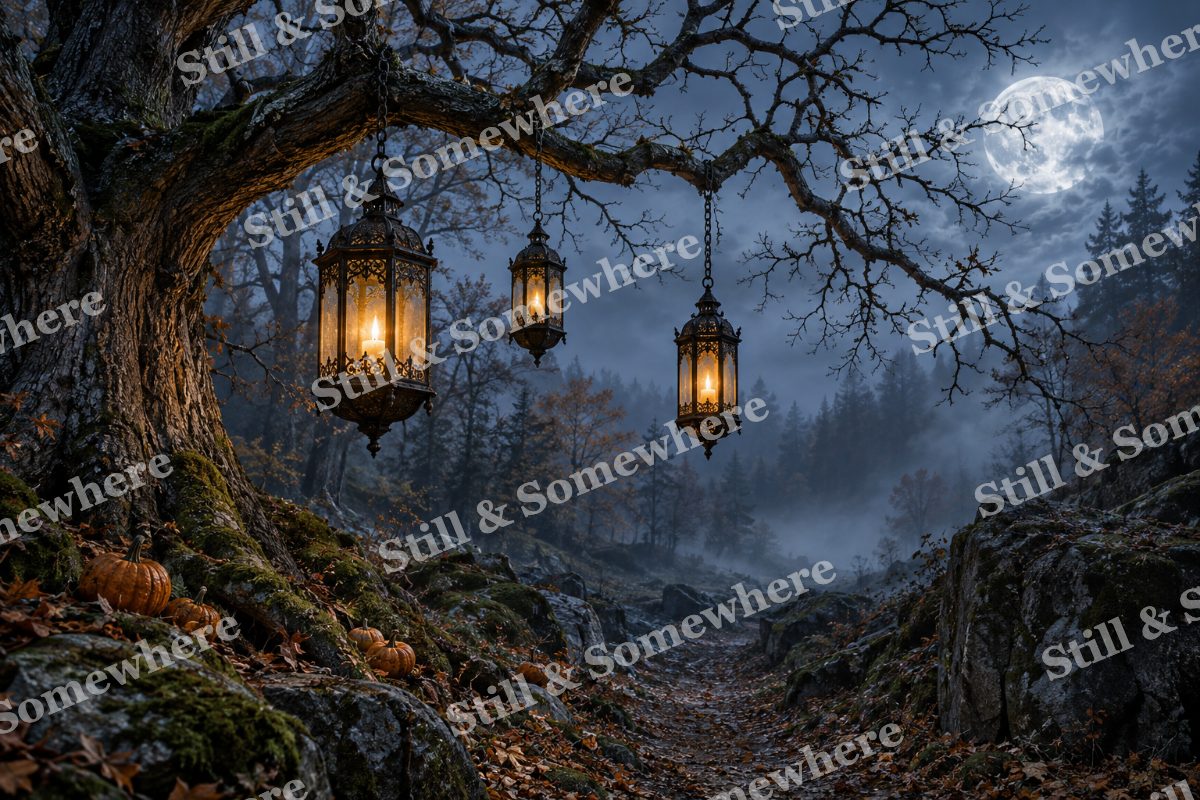 02 Lanterns In The Fog, original artwork preview