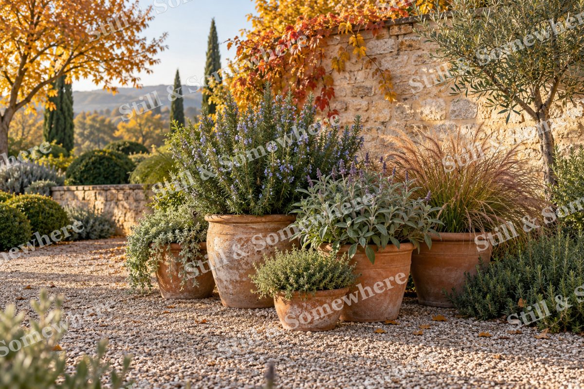 The Quiet Herb Garden, original artwork preview