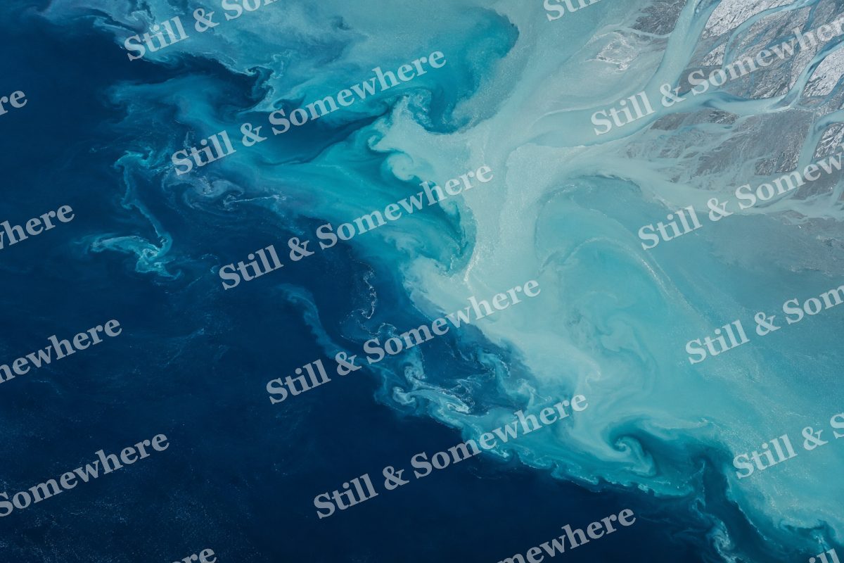 Glacial Meltwater Plume, original artwork preview
