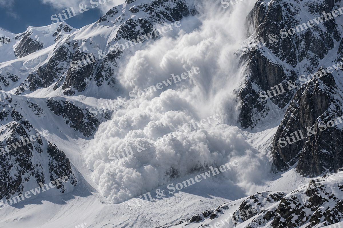 Avalanche Powder Plume, original artwork preview