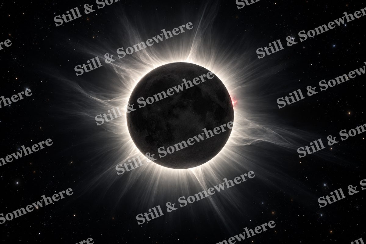 Space 44 Eclipse Corona, original artwork preview