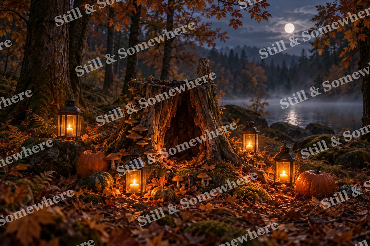 14 Forest Lantern Circle, original artwork preview