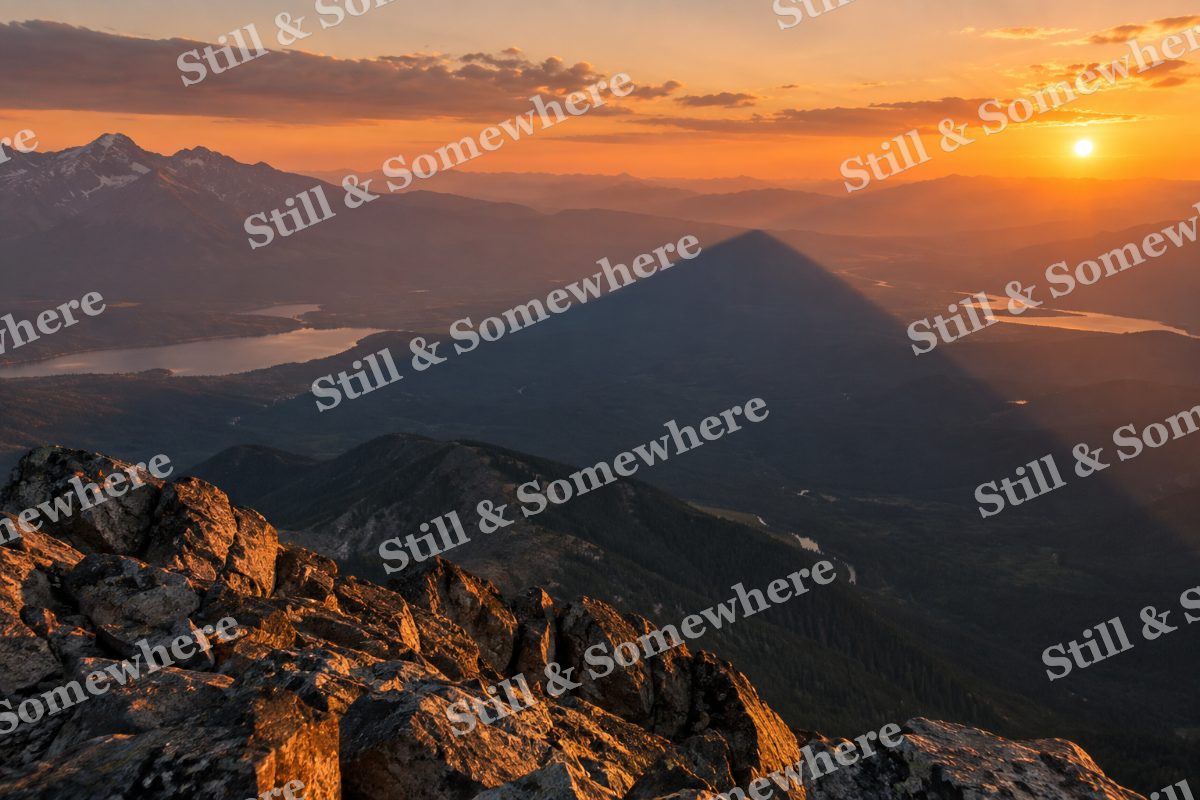 Shadow Across Valley, original artwork preview