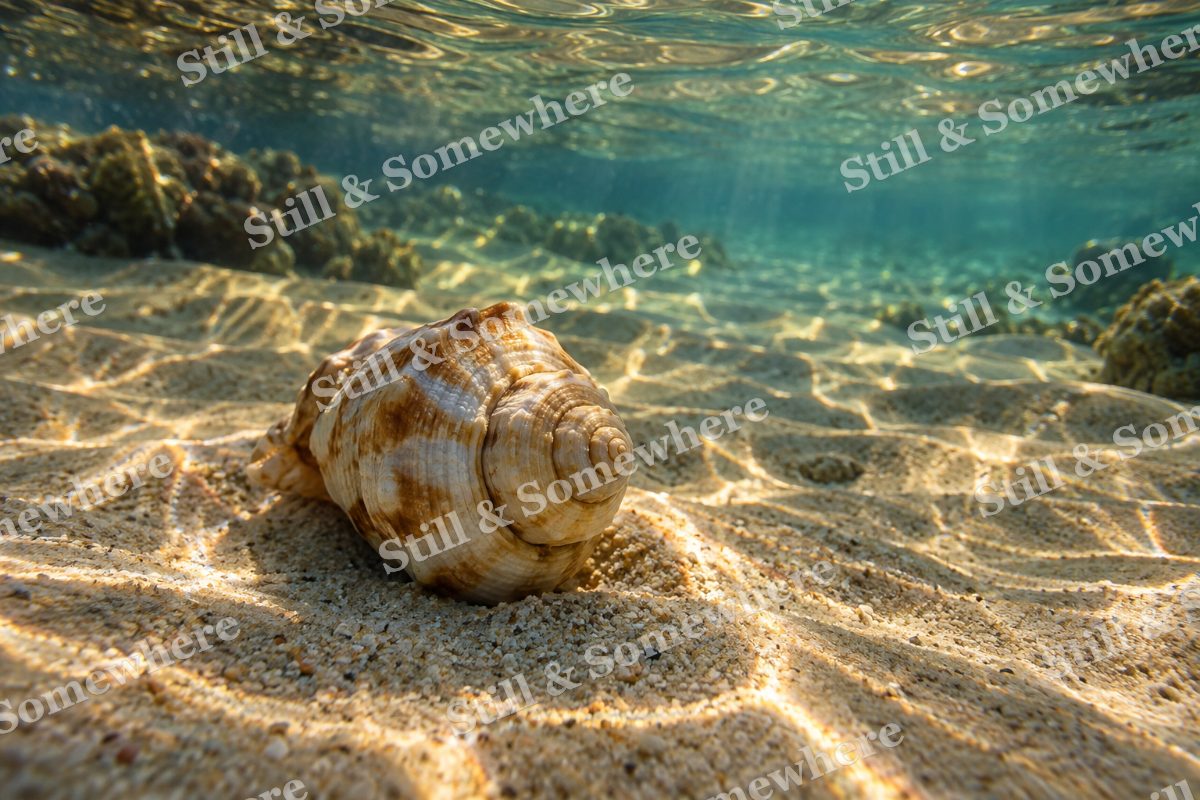 Spiral Shell Caustics, original artwork preview