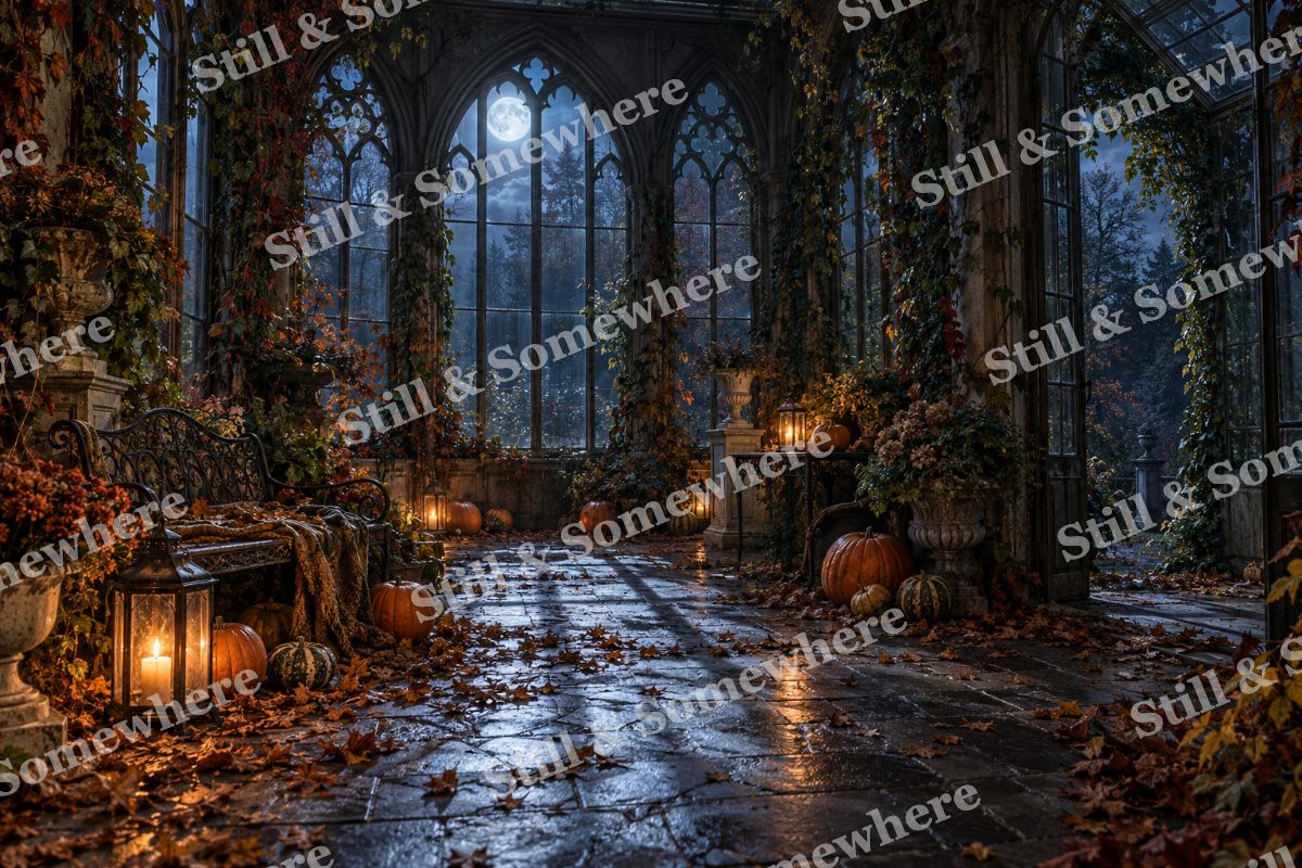 22 Abandoned Conservatory, original artwork preview