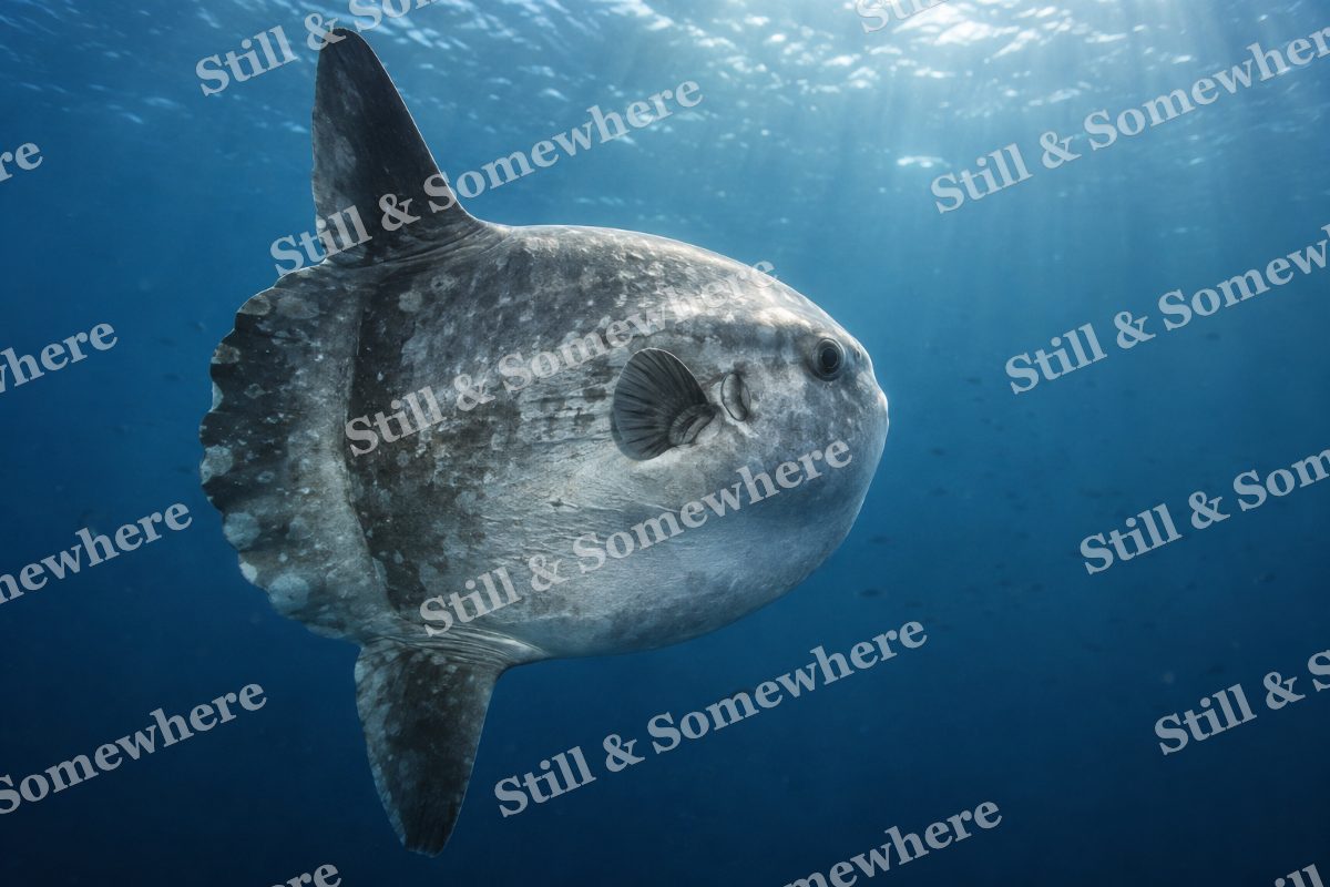 Sunfish Blue Pelagic, original artwork preview