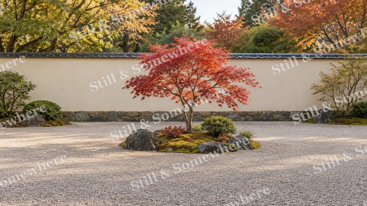 The Maple Island Garden, gardens artwork preview