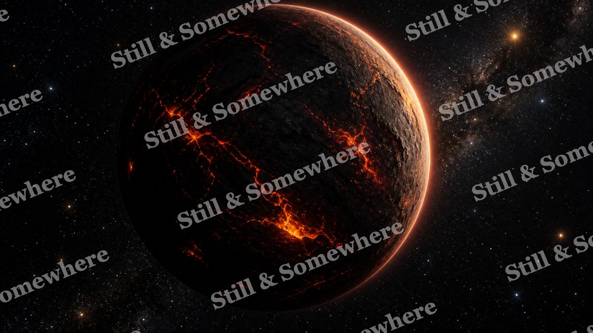 Space 24 Lava World Night, space artwork preview