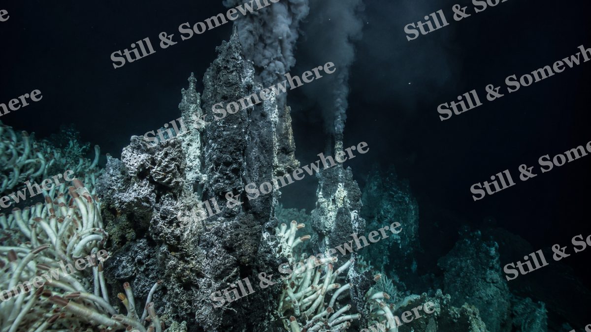 Hydrothermal Chimneys, ocean artwork preview