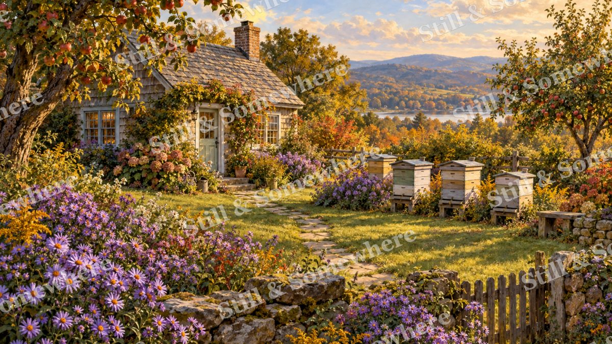 The Beekeepers Garden Cottage, cottages artwork preview