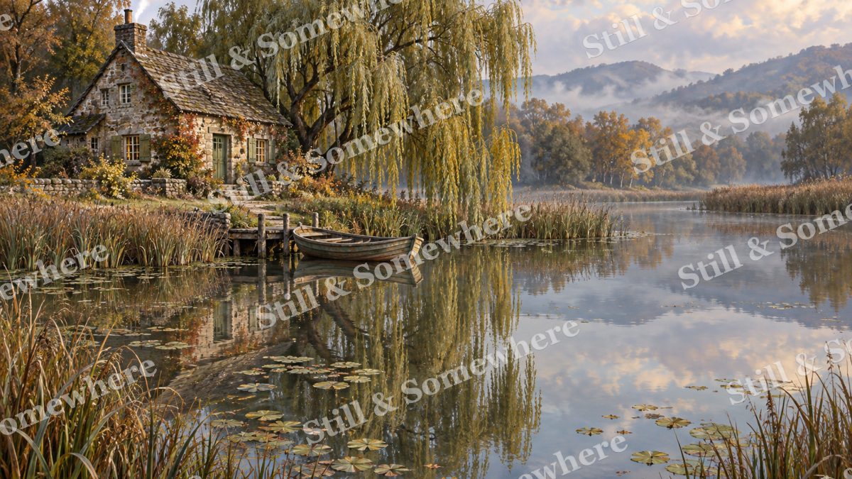 Cottage beside the Reed Pond, cottages artwork preview