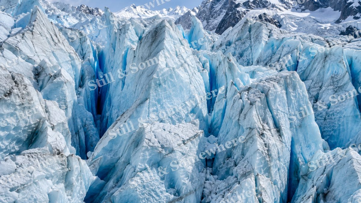 Glacier Ice Pinnacles, mountains artwork preview