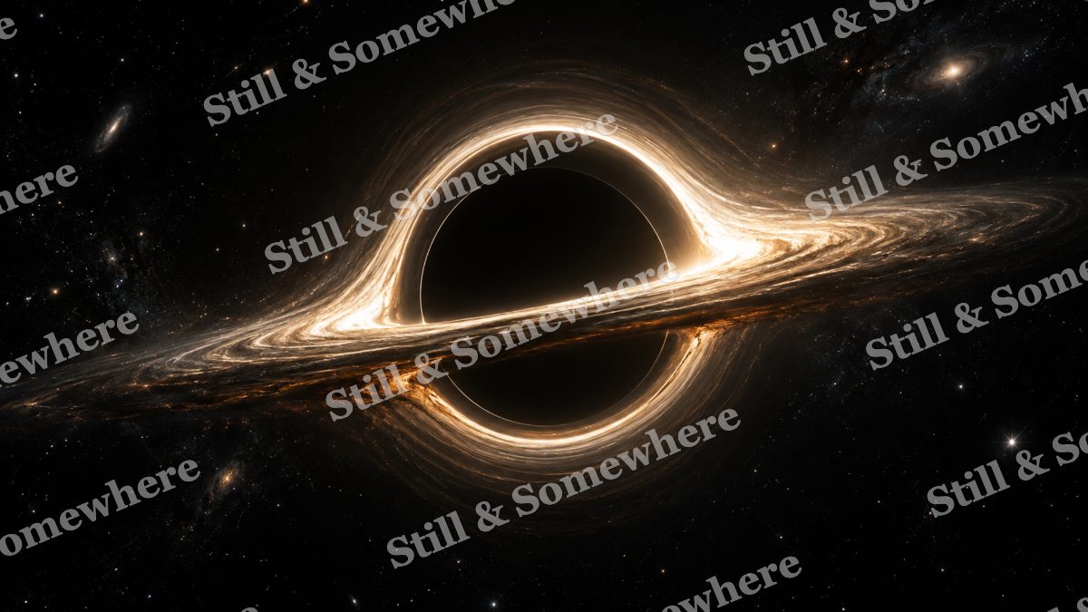 Space 40 Black Hole Accretion, space artwork preview