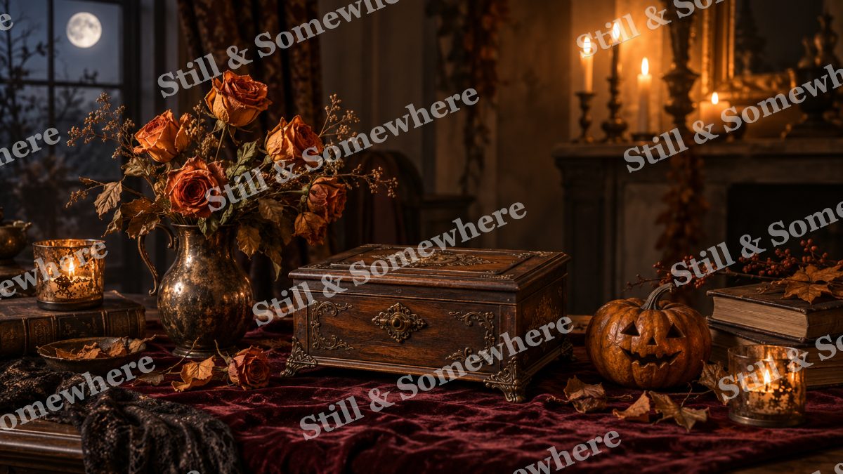 Halloween Music Box, halloween artwork preview