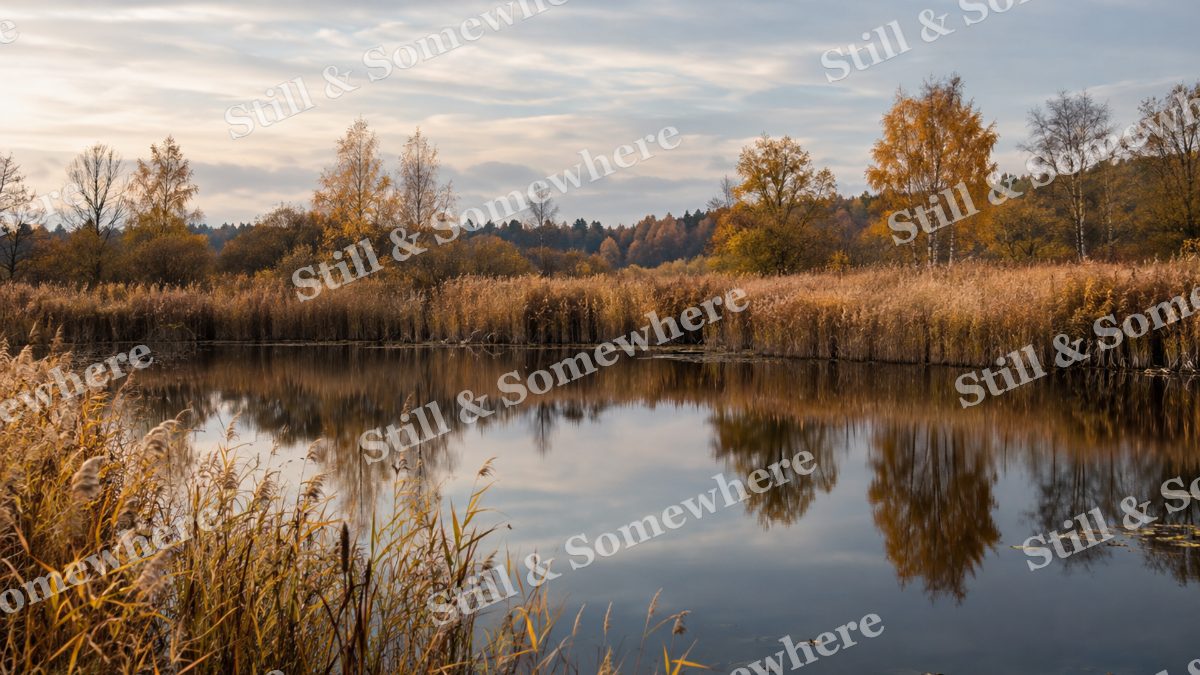 Golden Reeds and Dark Water, fall artwork preview