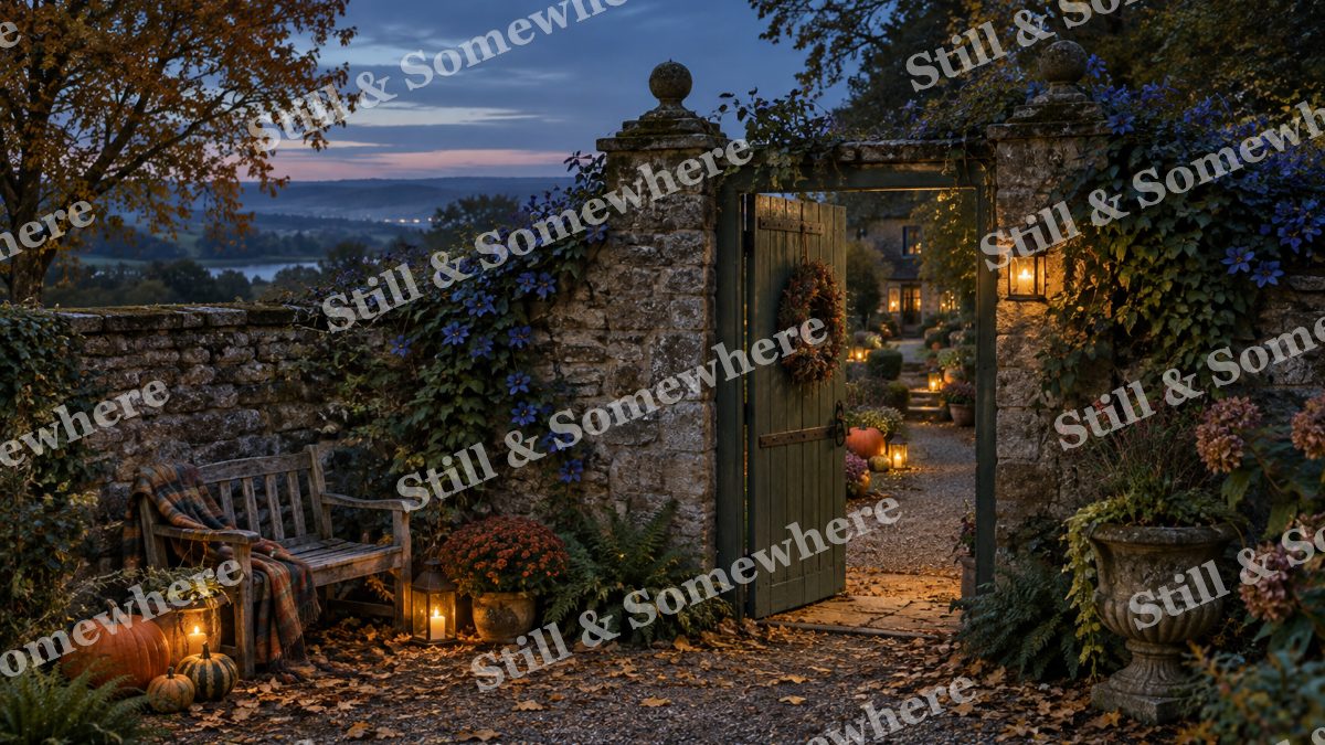 43 Secret Garden After Sunset, halloween artwork preview