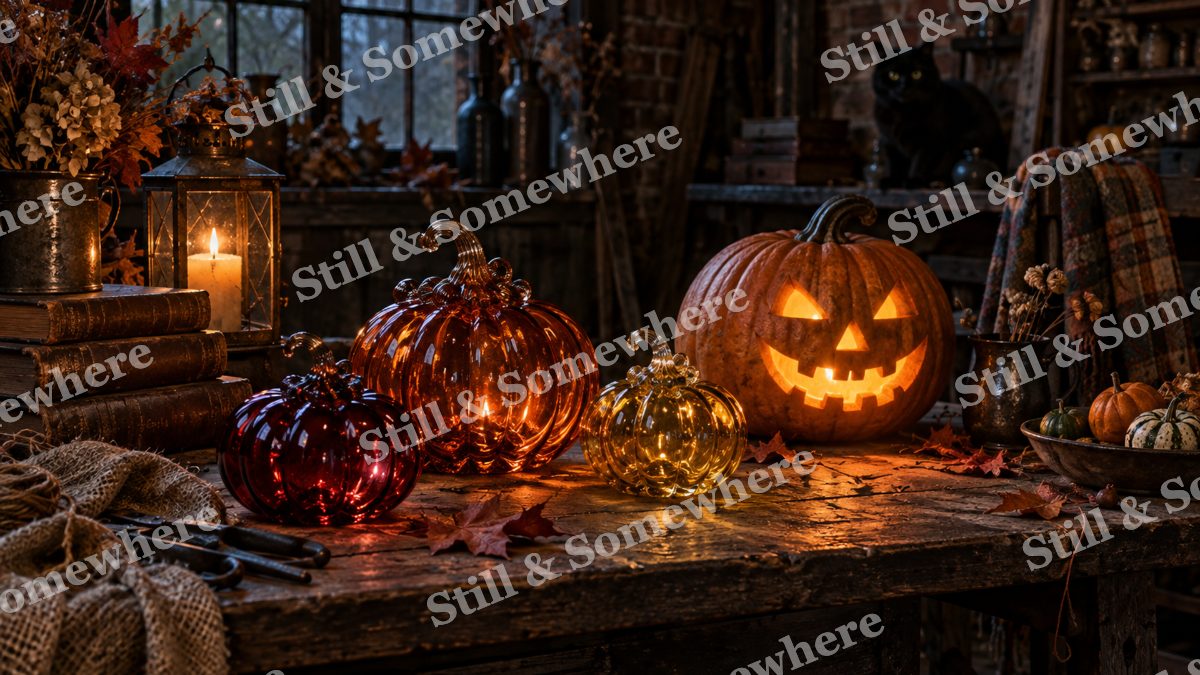 Halloween Glassblower Workshop, halloween artwork preview