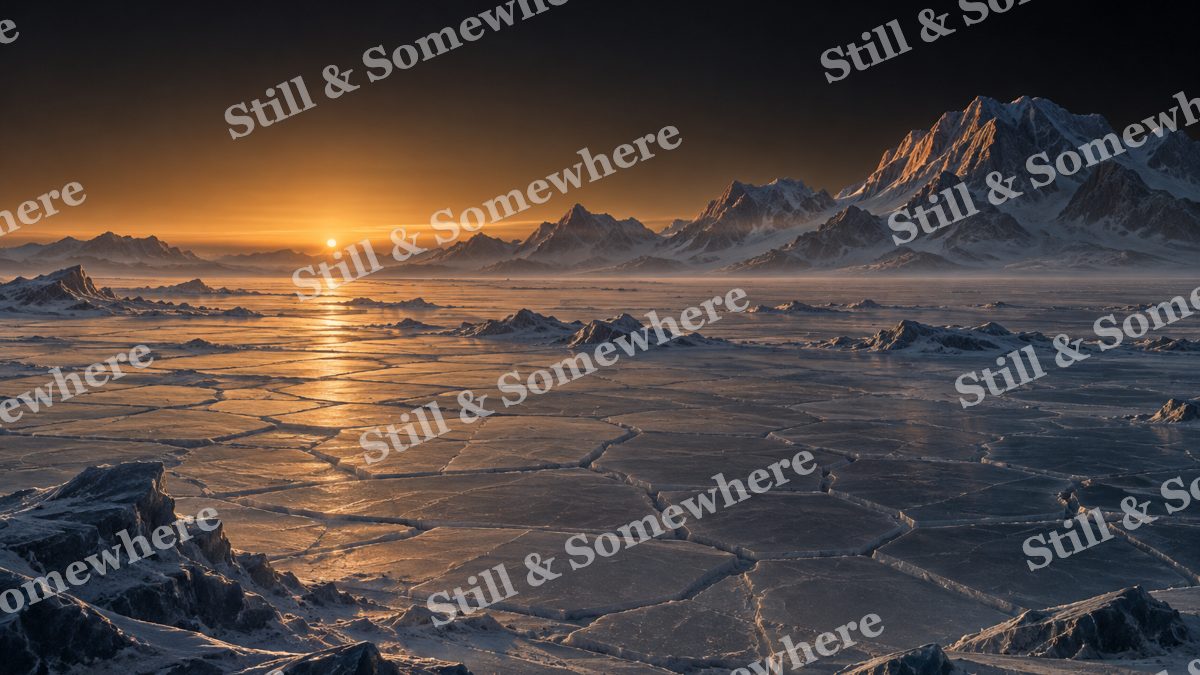 Space 15 Frozen Nitrogen Plain, space artwork preview