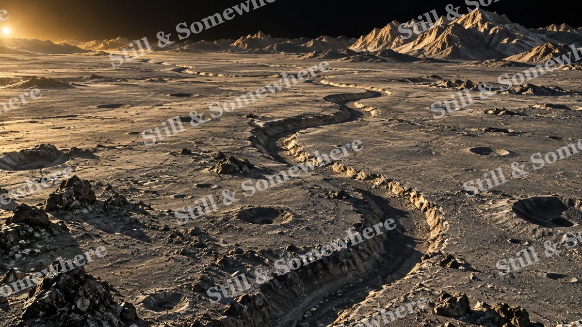 Space 10 Lunar Rille, space artwork preview