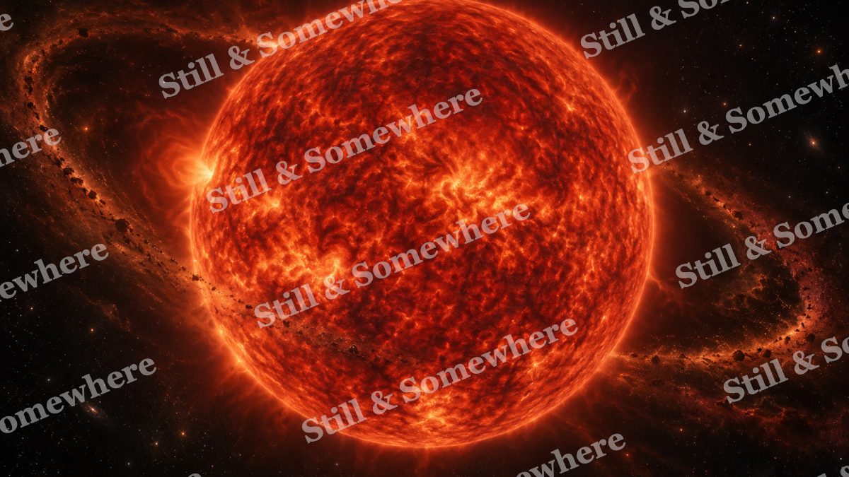 Space 32 Red Supergiant, space artwork preview