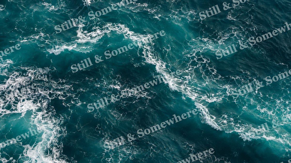 Whitecaps Vertical Aerial, ocean artwork preview