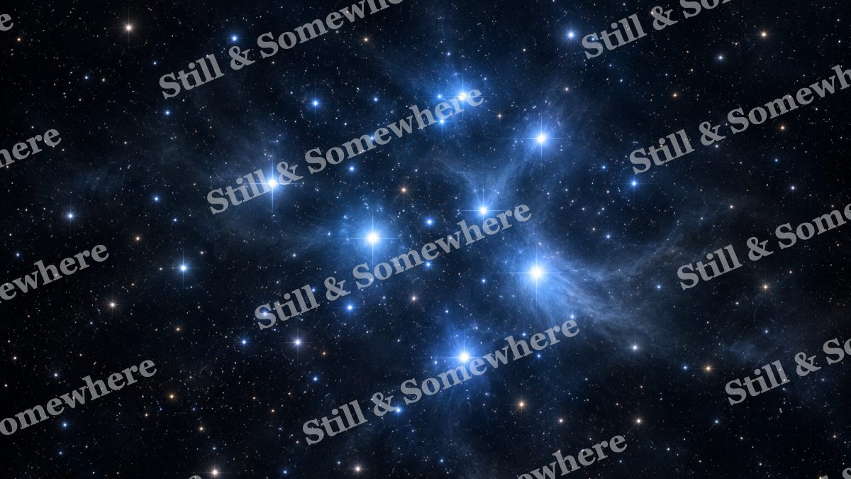 Space 31 Open Blue Star Cluster, space artwork preview
