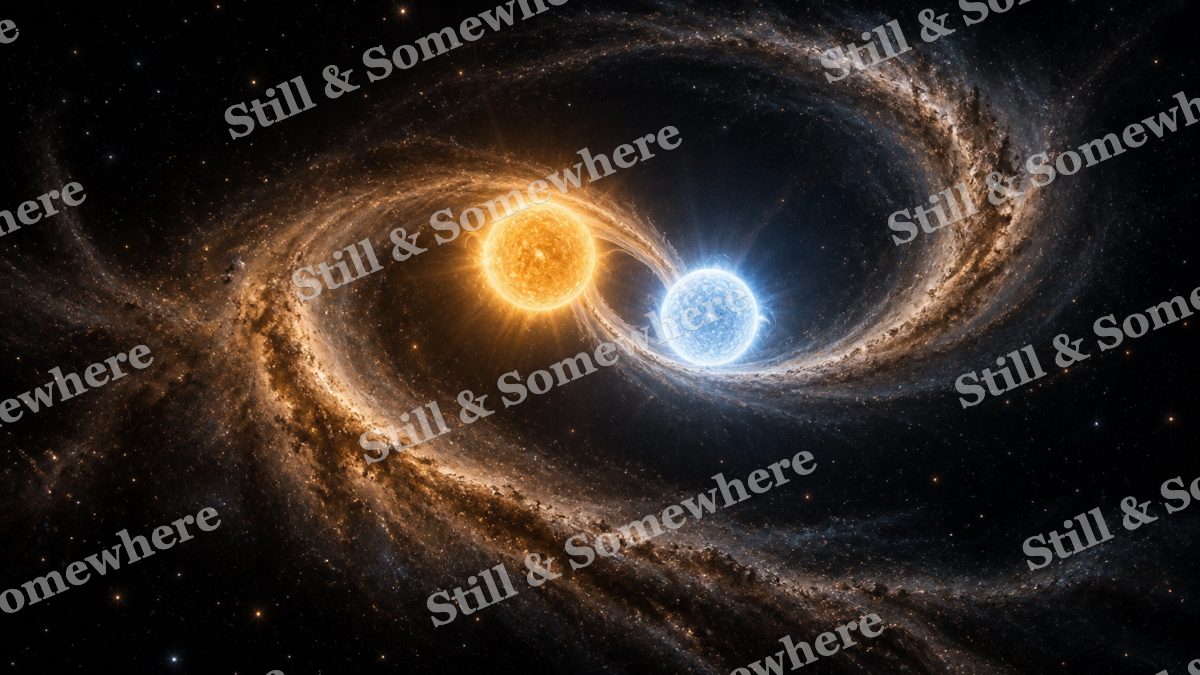 Space 33 Binary Stars Dust, space artwork preview