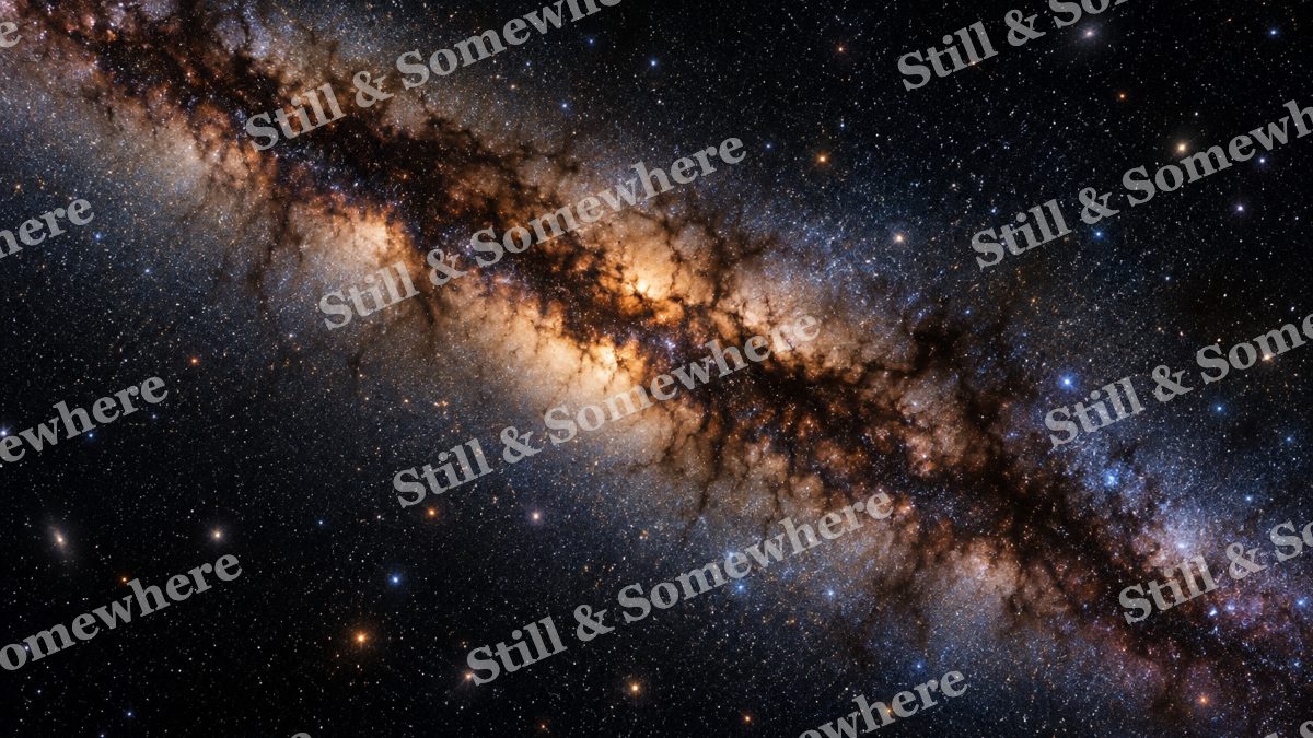 Space 29 Milky Way Dust River, space artwork preview