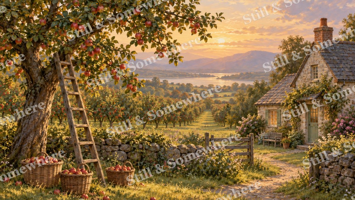 The Orchard Keepers Cottage, cottages artwork preview