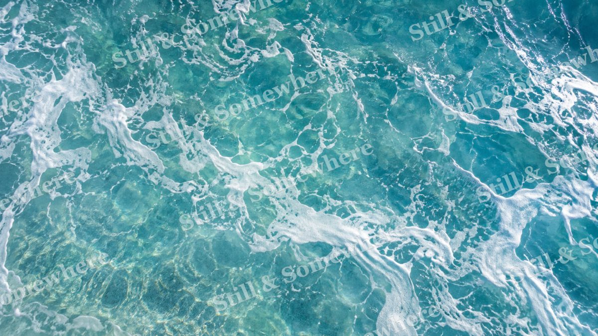 Azure Foam Lace, ocean artwork preview