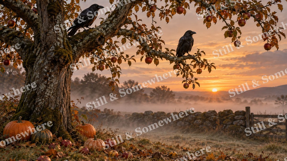 13 Ravens In The Orchard, halloween artwork preview