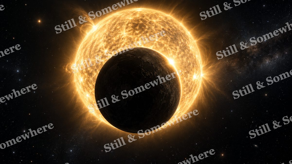 Space 34 Stellar Eclipse, space artwork preview