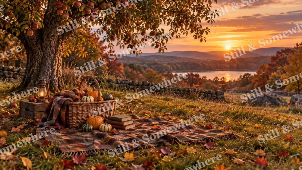 49 Pumpkin Orchard Picnic, halloween artwork preview
