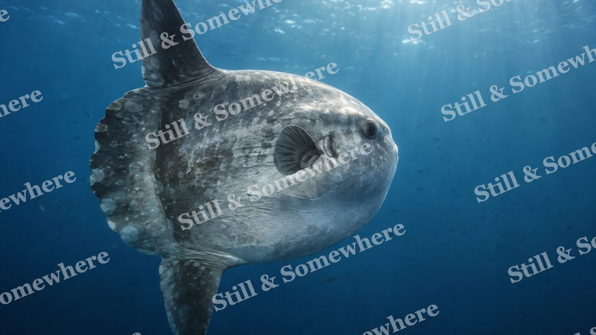 Sunfish Blue Pelagic, ocean artwork preview
